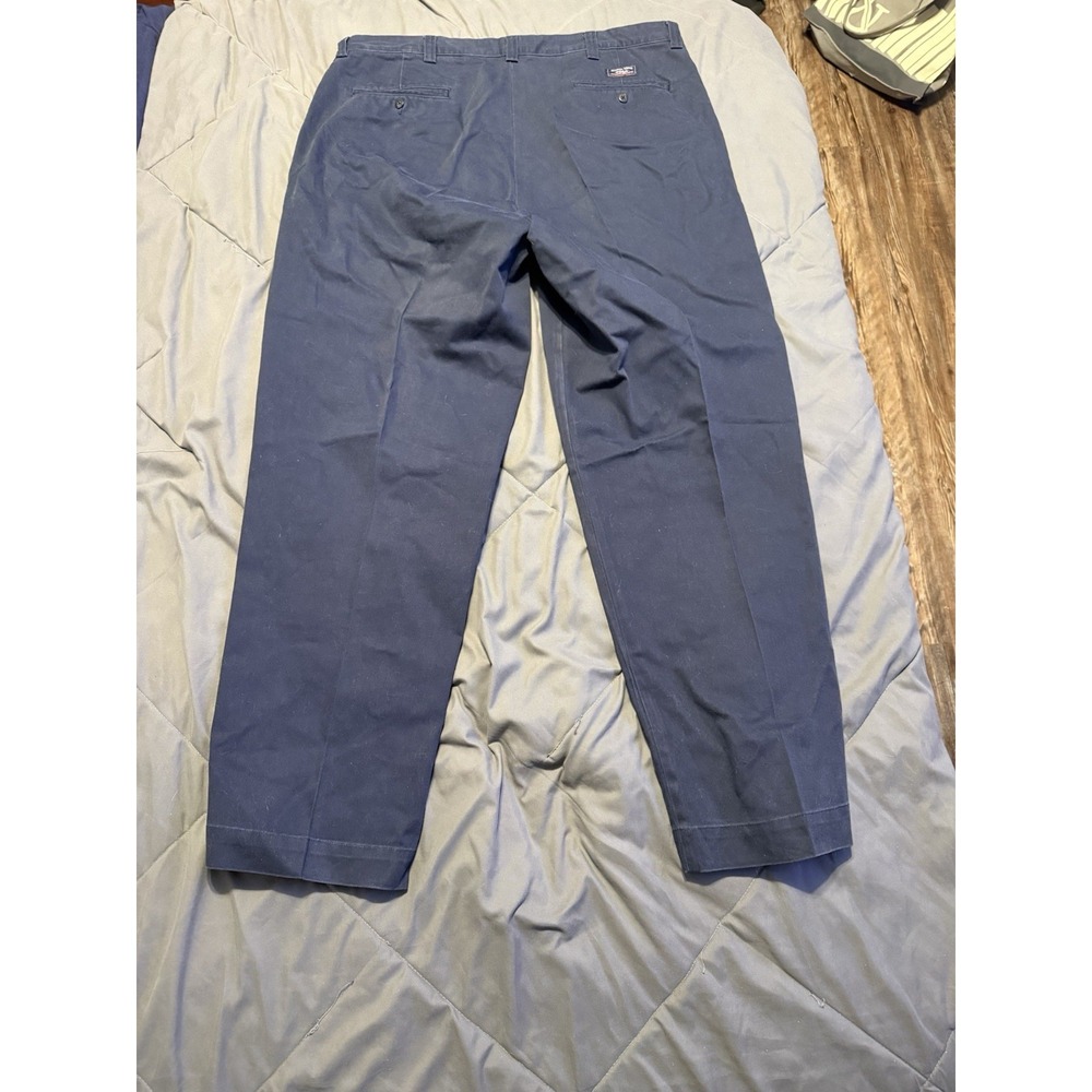 Vintage Polo Ralph Lauren Philip Pant‎ Classic Chino Navy Blue 38x30 (38x31) - Picture 5 of 9